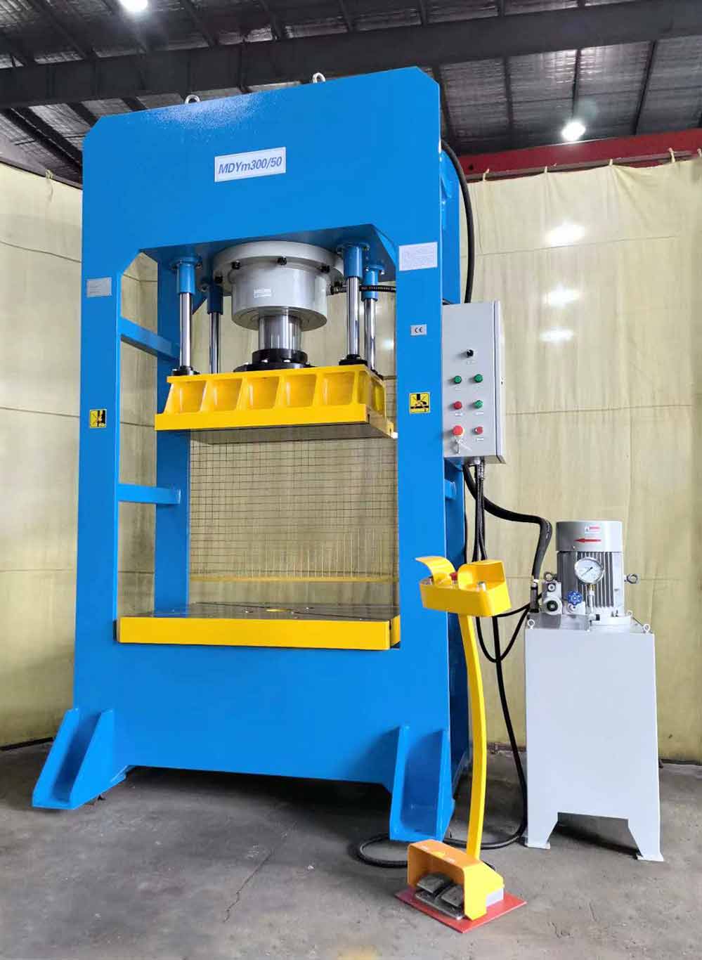 Hydraulic press machine structure, simple, economical, and practical - independe-揚州市天宇機電設備有限公司